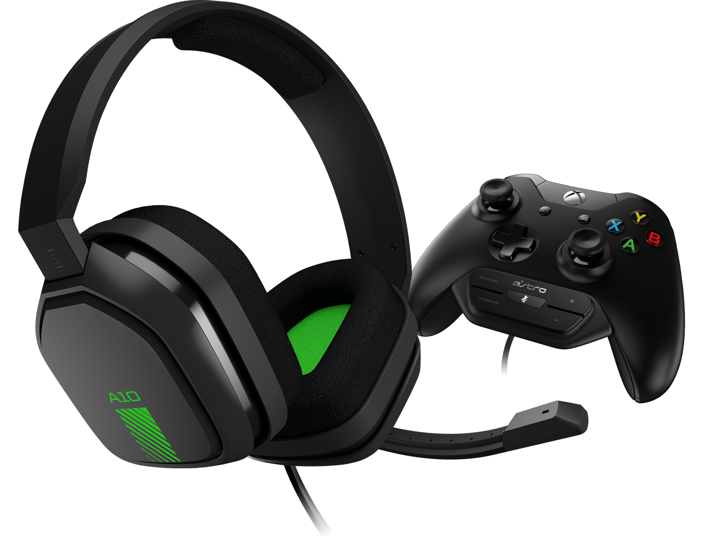 ASTRO Gaming A10 Headset + MixAmp M60 - Grey/Green Xbox